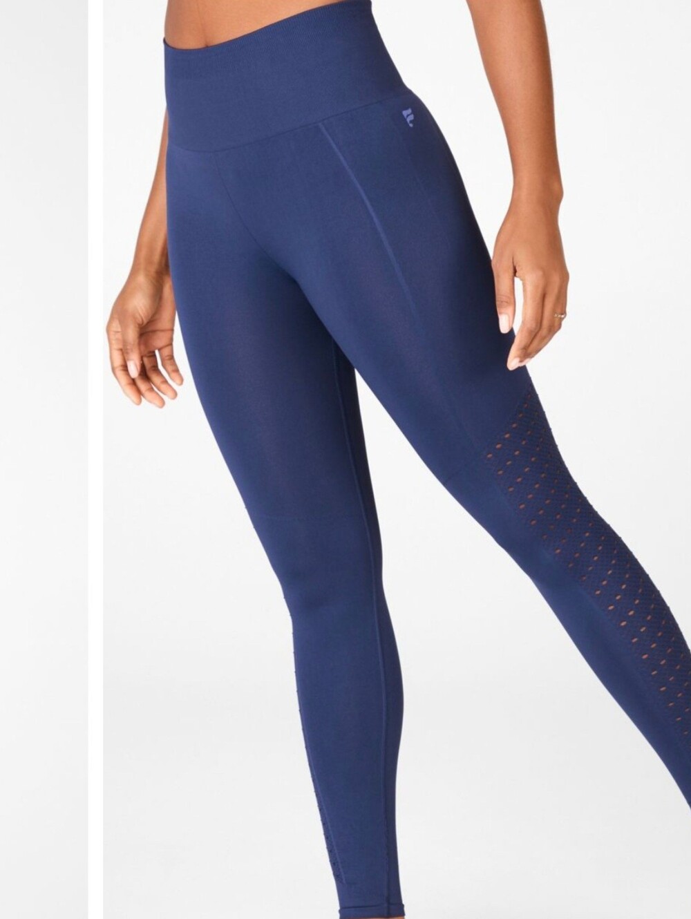 Fabletics Navy High-Waist Performance Leggings